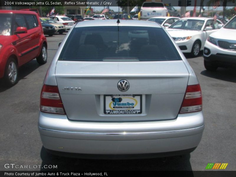 Reflex Silver Metallic / Grey 2004 Volkswagen Jetta GL Sedan