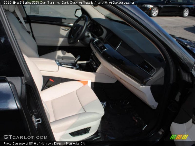  2010 5 Series 535i Gran Turismo Ivory White Dakota Leather Interior
