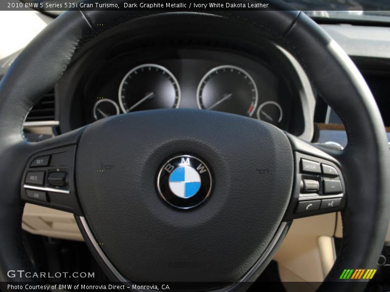 Controls of 2010 5 Series 535i Gran Turismo