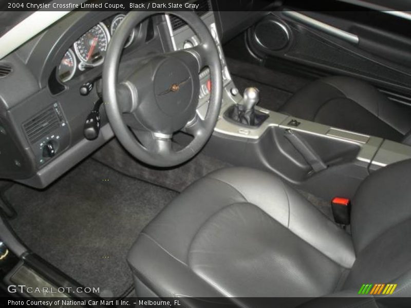  2004 Crossfire Limited Coupe Dark Slate Gray Interior