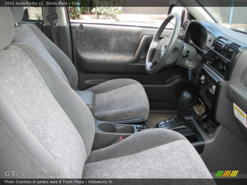  2001 Rodeo LS Gray Interior