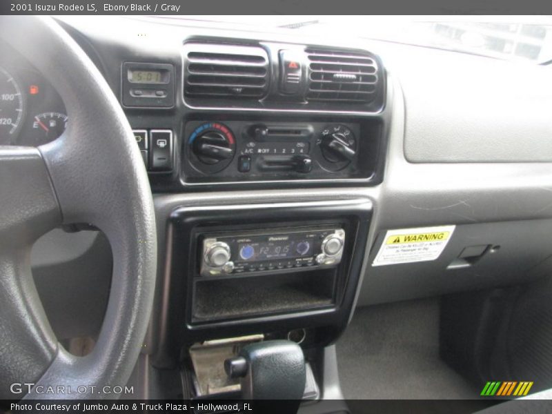 Controls of 2001 Rodeo LS