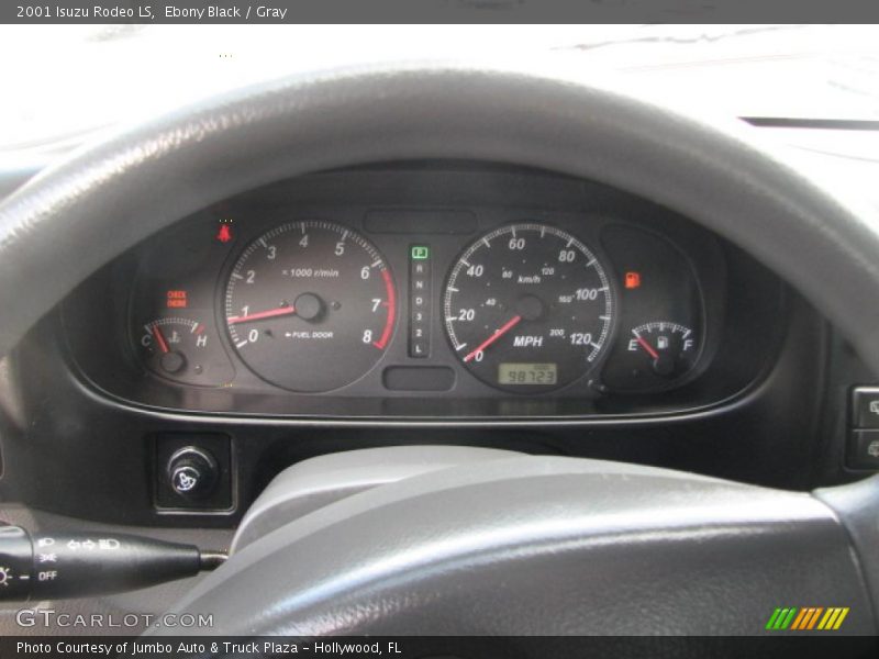  2001 Rodeo LS LS Gauges