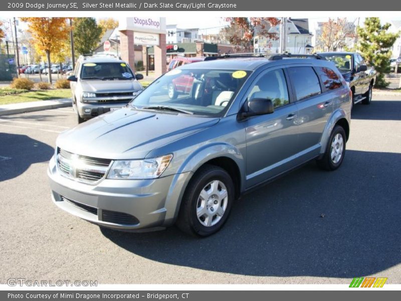 Silver Steel Metallic / Dark Slate Gray/Light Graystone 2009 Dodge Journey SE
