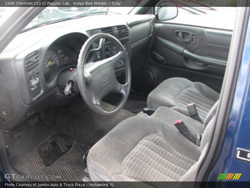 Gray Interior - 1998 S10 LS Regular Cab 