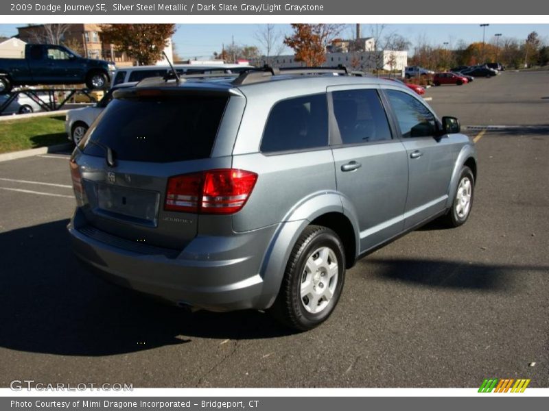 Silver Steel Metallic / Dark Slate Gray/Light Graystone 2009 Dodge Journey SE