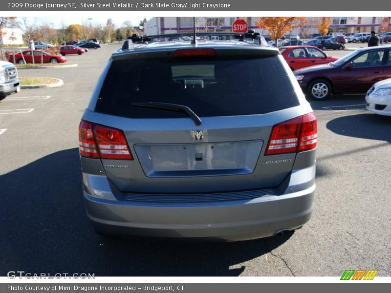 Silver Steel Metallic / Dark Slate Gray/Light Graystone 2009 Dodge Journey SE