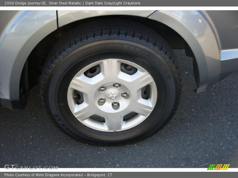 Silver Steel Metallic / Dark Slate Gray/Light Graystone 2009 Dodge Journey SE