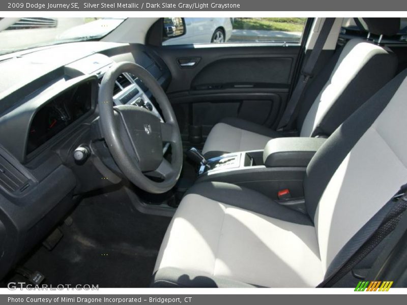 Silver Steel Metallic / Dark Slate Gray/Light Graystone 2009 Dodge Journey SE