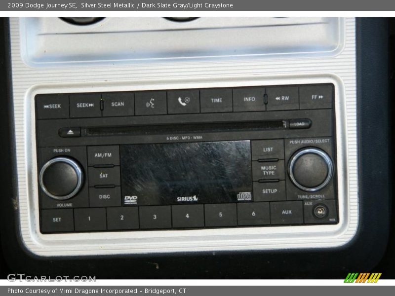 Silver Steel Metallic / Dark Slate Gray/Light Graystone 2009 Dodge Journey SE