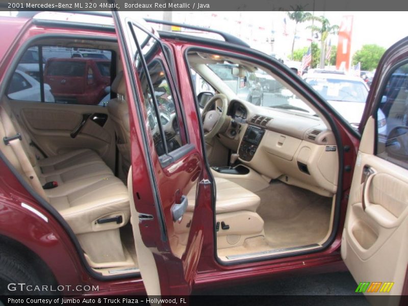 Bordeaux Red Metallic / Java 2001 Mercedes-Benz ML 320 4Matic