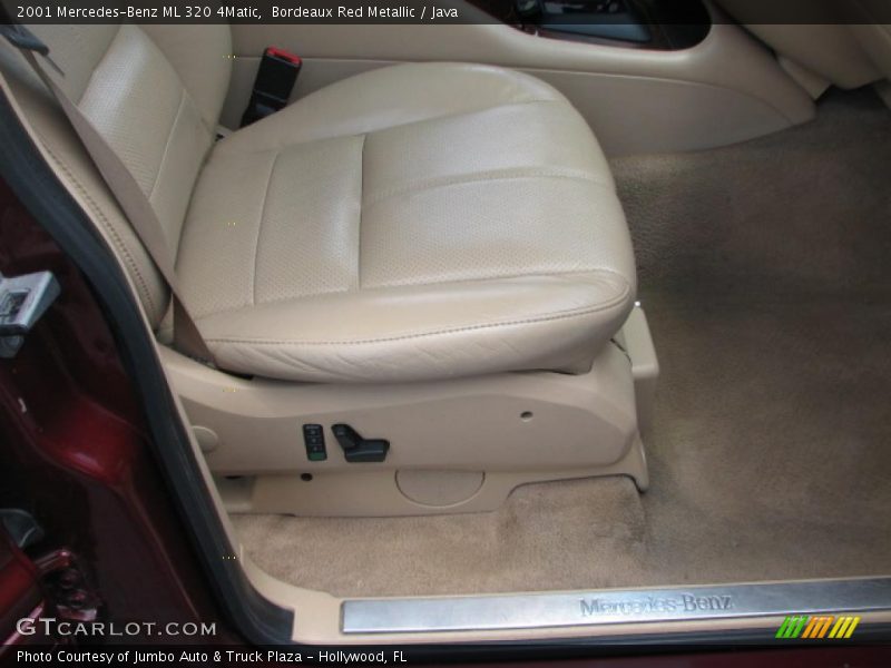 Bordeaux Red Metallic / Java 2001 Mercedes-Benz ML 320 4Matic