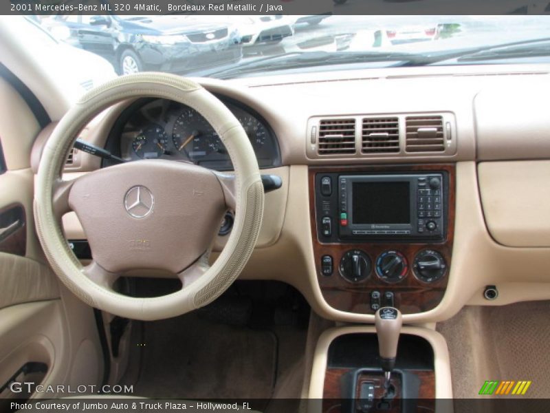 Dashboard of 2001 ML 320 4Matic