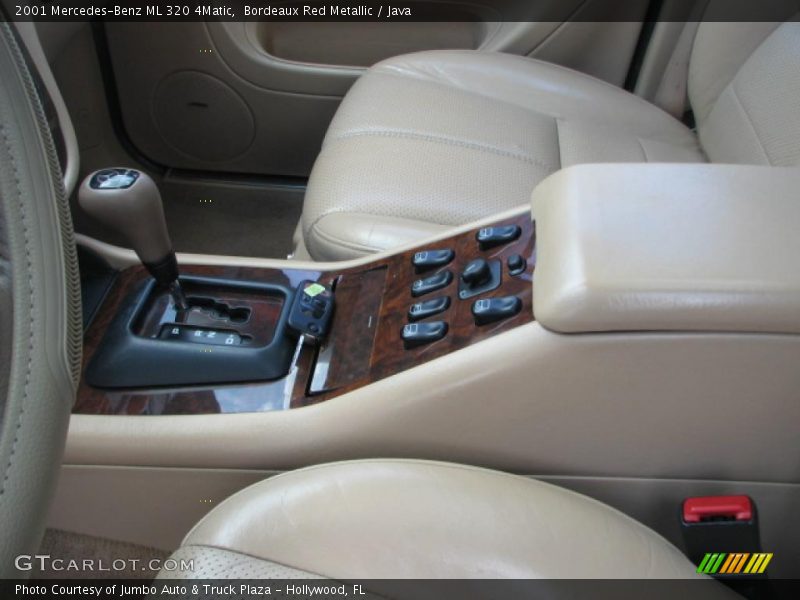 Bordeaux Red Metallic / Java 2001 Mercedes-Benz ML 320 4Matic