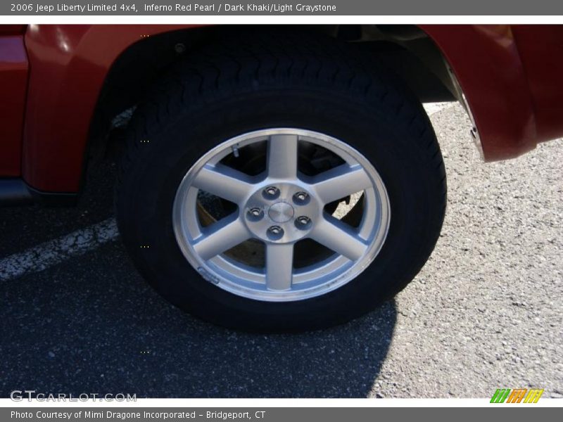 Inferno Red Pearl / Dark Khaki/Light Graystone 2006 Jeep Liberty Limited 4x4