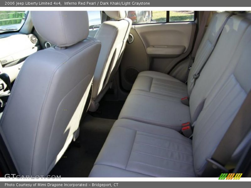 Inferno Red Pearl / Dark Khaki/Light Graystone 2006 Jeep Liberty Limited 4x4