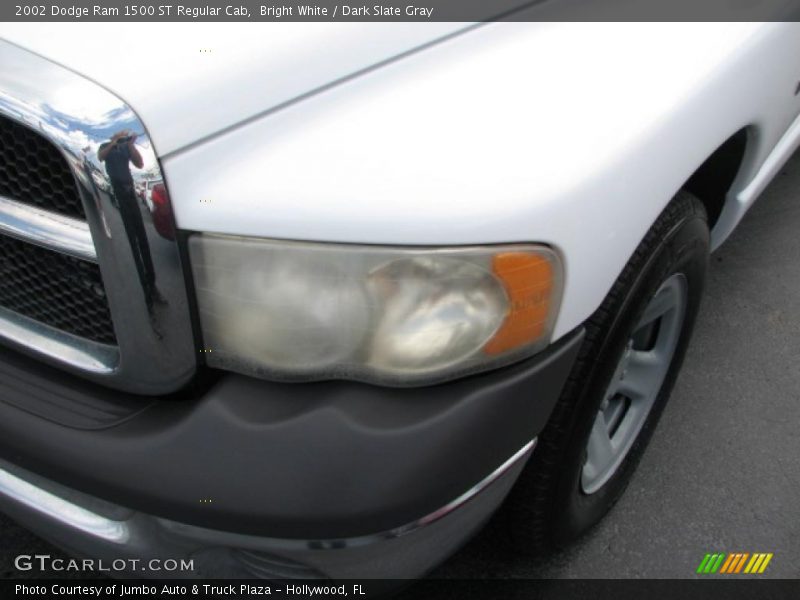 Bright White / Dark Slate Gray 2002 Dodge Ram 1500 ST Regular Cab