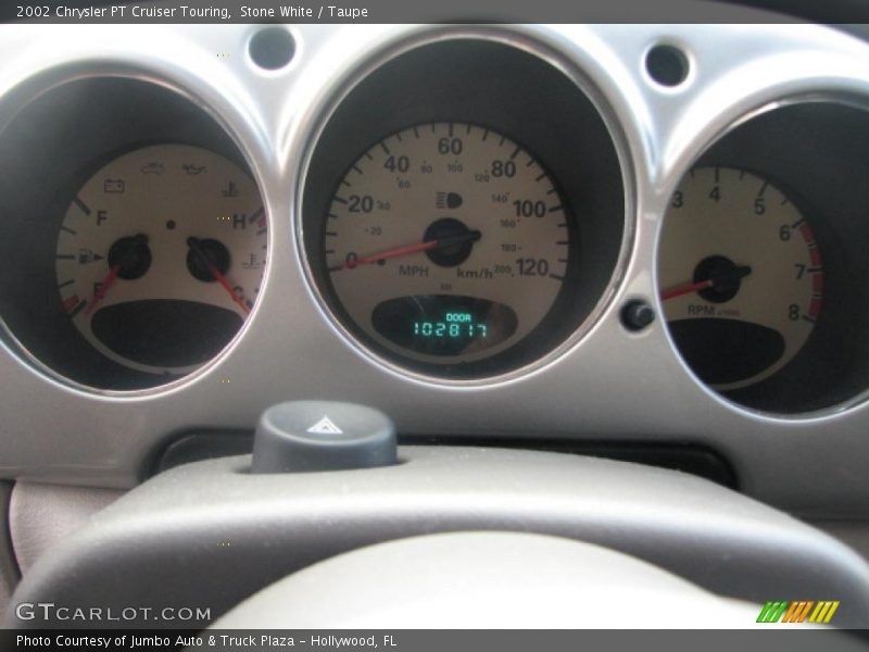 Stone White / Taupe 2002 Chrysler PT Cruiser Touring