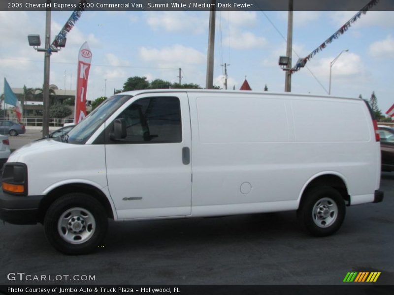 Summit White / Medium Dark Pewter 2005 Chevrolet Express 2500 Commercial Van