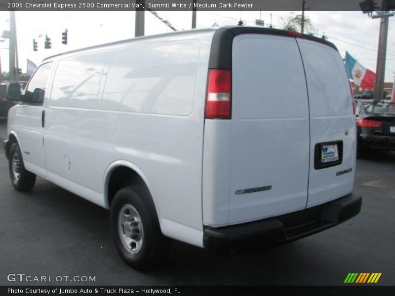 Summit White / Medium Dark Pewter 2005 Chevrolet Express 2500 Commercial Van