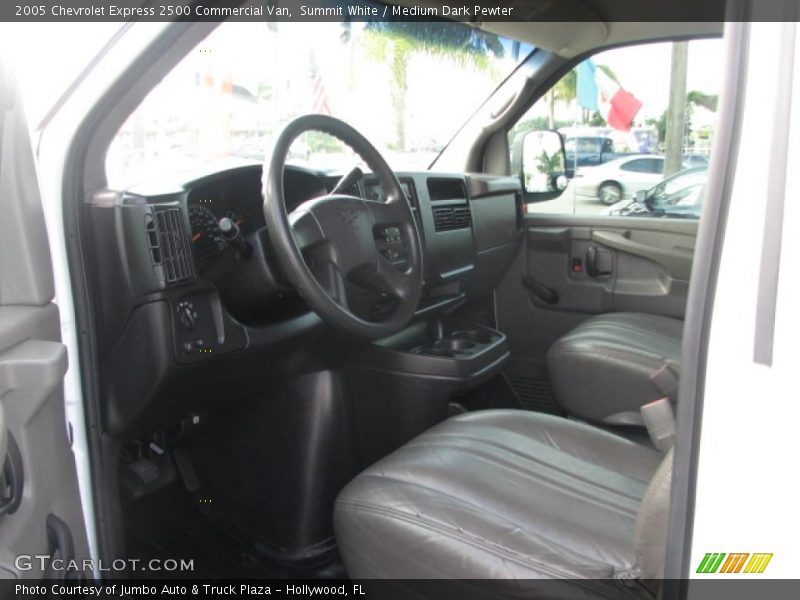 Summit White / Medium Dark Pewter 2005 Chevrolet Express 2500 Commercial Van