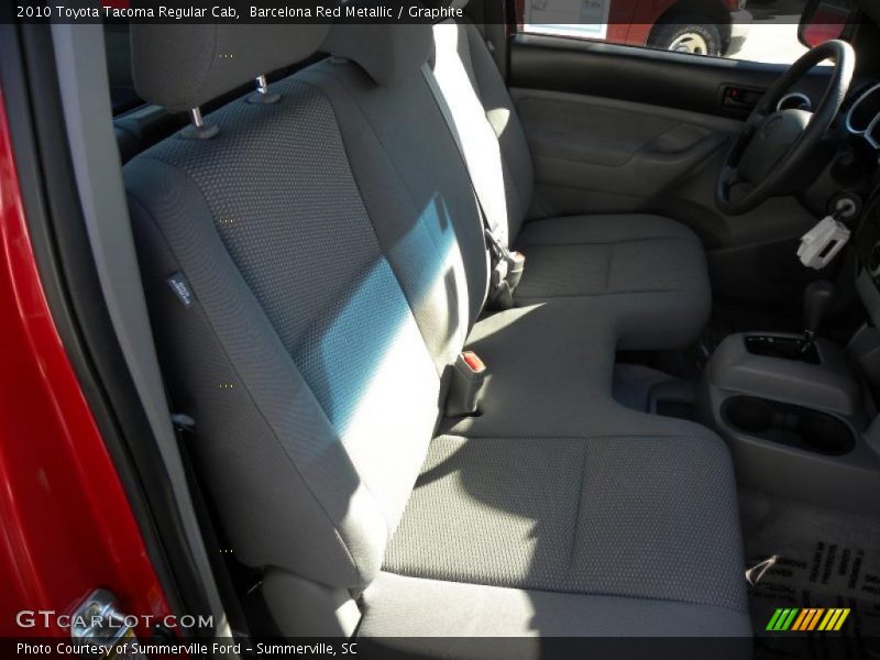 Barcelona Red Metallic / Graphite 2010 Toyota Tacoma Regular Cab
