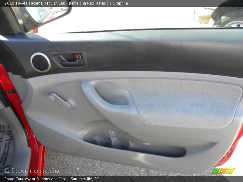 Barcelona Red Metallic / Graphite 2010 Toyota Tacoma Regular Cab