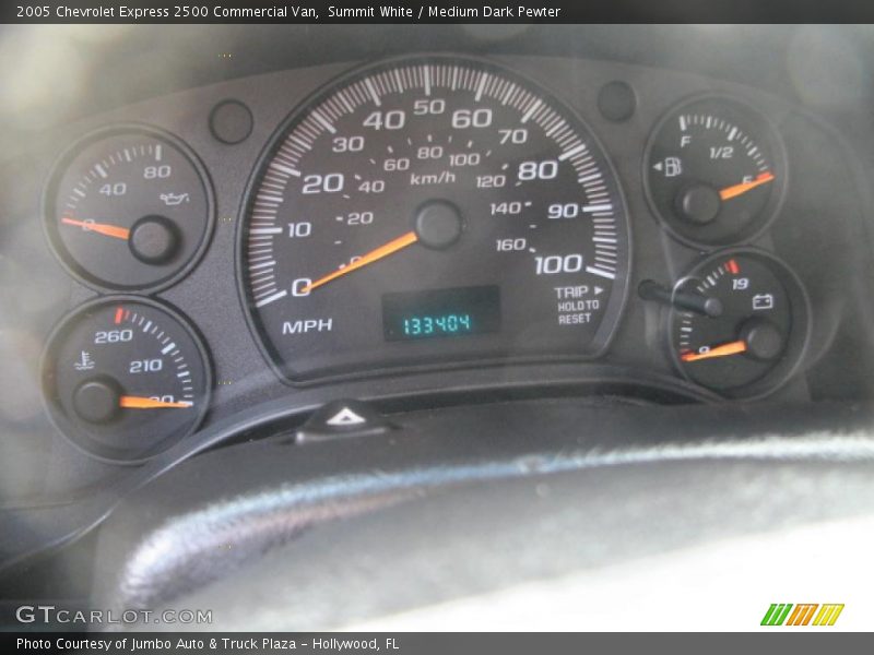 Summit White / Medium Dark Pewter 2005 Chevrolet Express 2500 Commercial Van