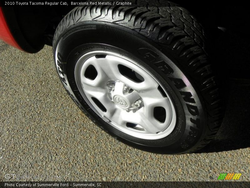 Barcelona Red Metallic / Graphite 2010 Toyota Tacoma Regular Cab