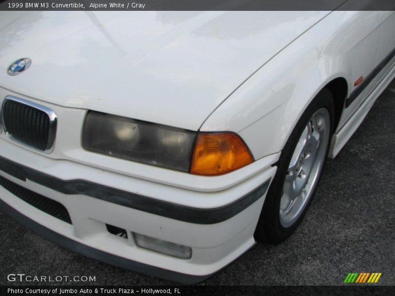 Alpine White / Gray 1999 BMW M3 Convertible