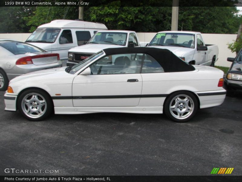 1999 M3 Convertible Alpine White