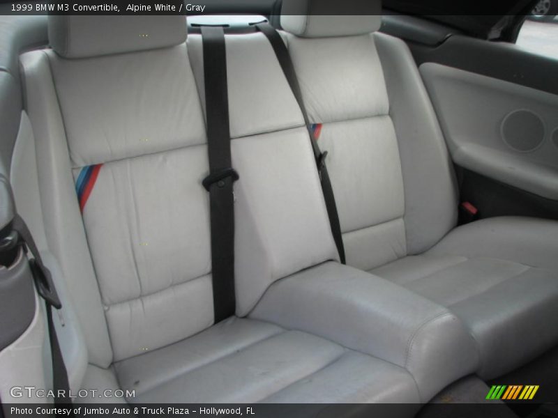  1999 M3 Convertible Gray Interior