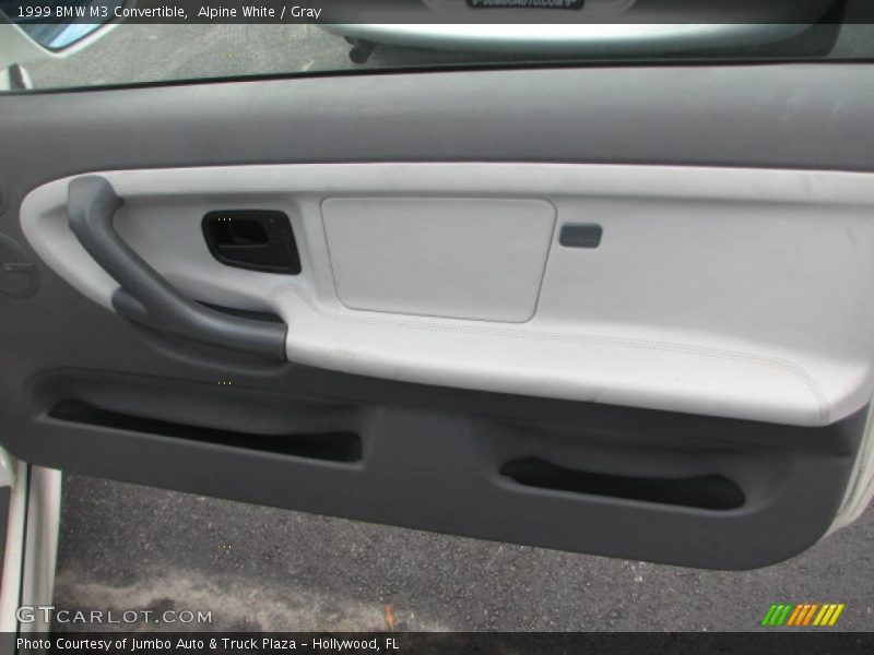 Door Panel of 1999 M3 Convertible