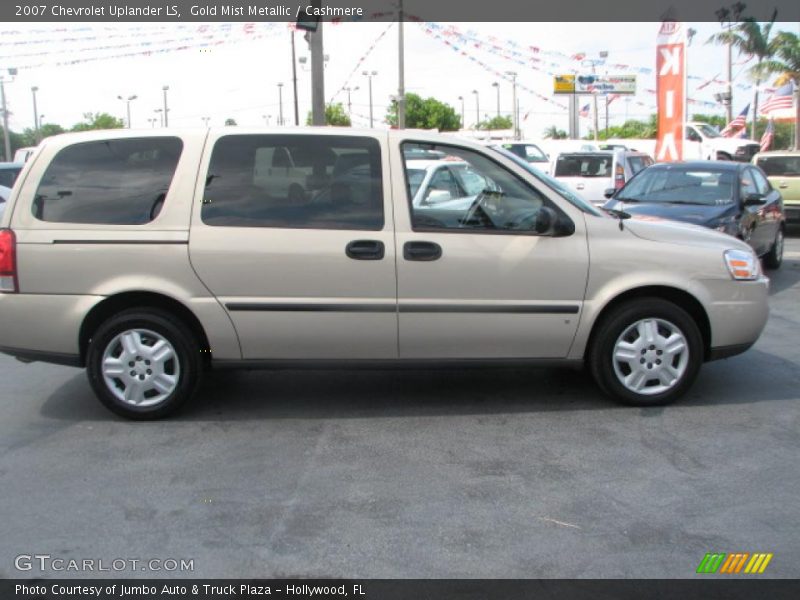 Gold Mist Metallic / Cashmere 2007 Chevrolet Uplander LS