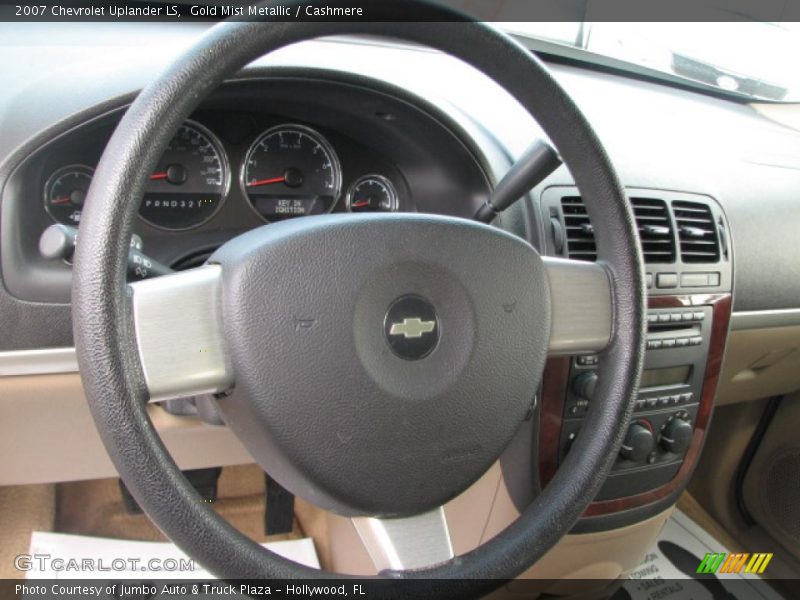 Gold Mist Metallic / Cashmere 2007 Chevrolet Uplander LS