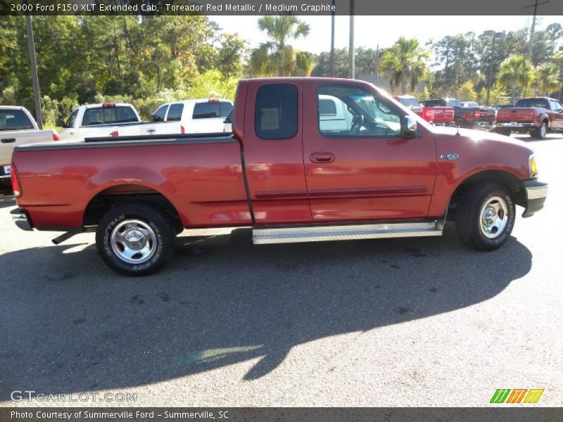 Toreador Red Metallic / Medium Graphite 2000 Ford F150 XLT Extended Cab