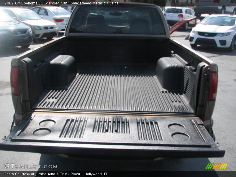 Sandalwood Metallic / Beige 2002 GMC Sonoma SL Extended Cab