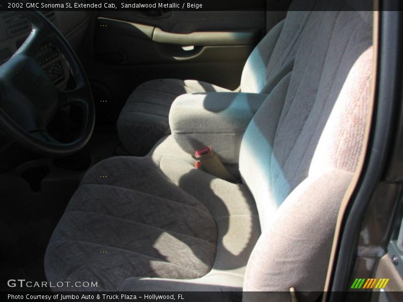 Sandalwood Metallic / Beige 2002 GMC Sonoma SL Extended Cab