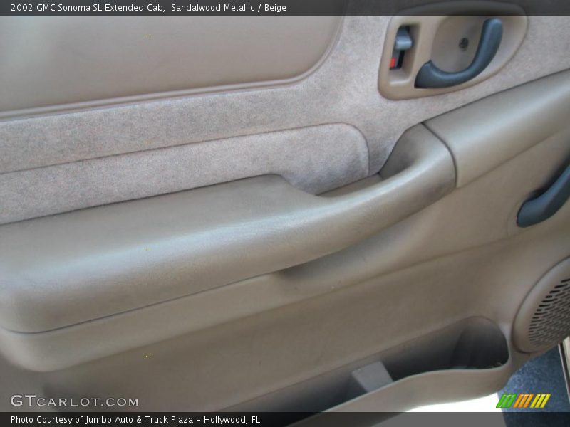 Sandalwood Metallic / Beige 2002 GMC Sonoma SL Extended Cab