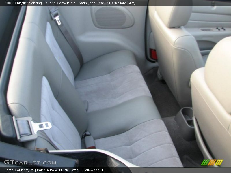 Satin Jade Pearl / Dark Slate Gray 2005 Chrysler Sebring Touring Convertible
