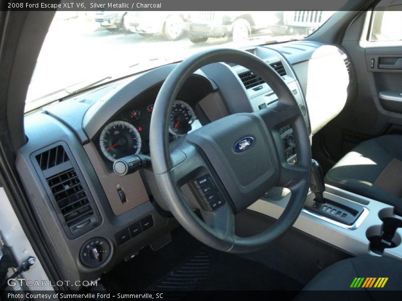 Silver Metallic / Charcoal 2008 Ford Escape XLT V6