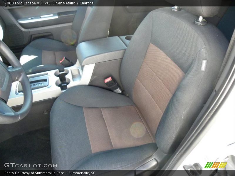 Silver Metallic / Charcoal 2008 Ford Escape XLT V6