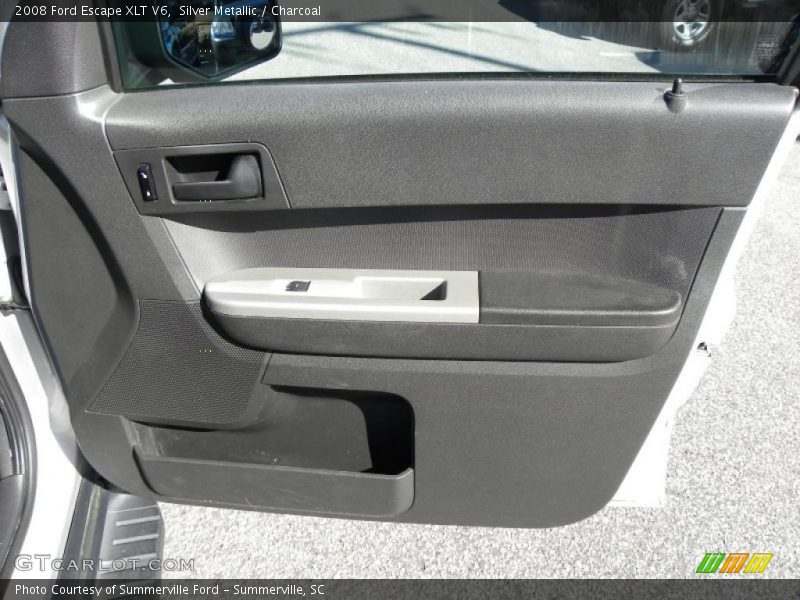 Silver Metallic / Charcoal 2008 Ford Escape XLT V6