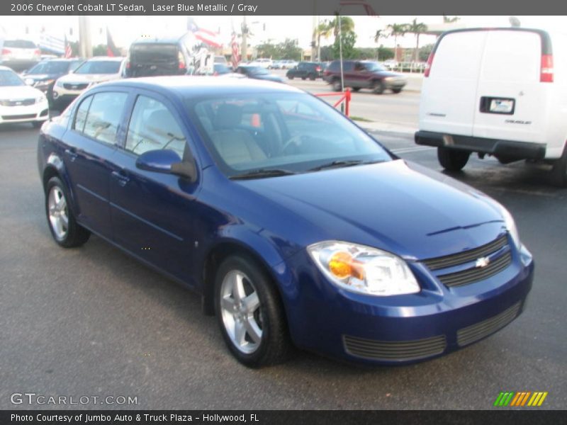 Laser Blue Metallic / Gray 2006 Chevrolet Cobalt LT Sedan