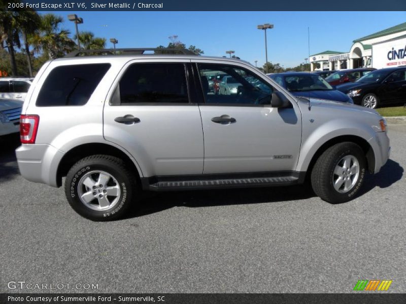 Silver Metallic / Charcoal 2008 Ford Escape XLT V6