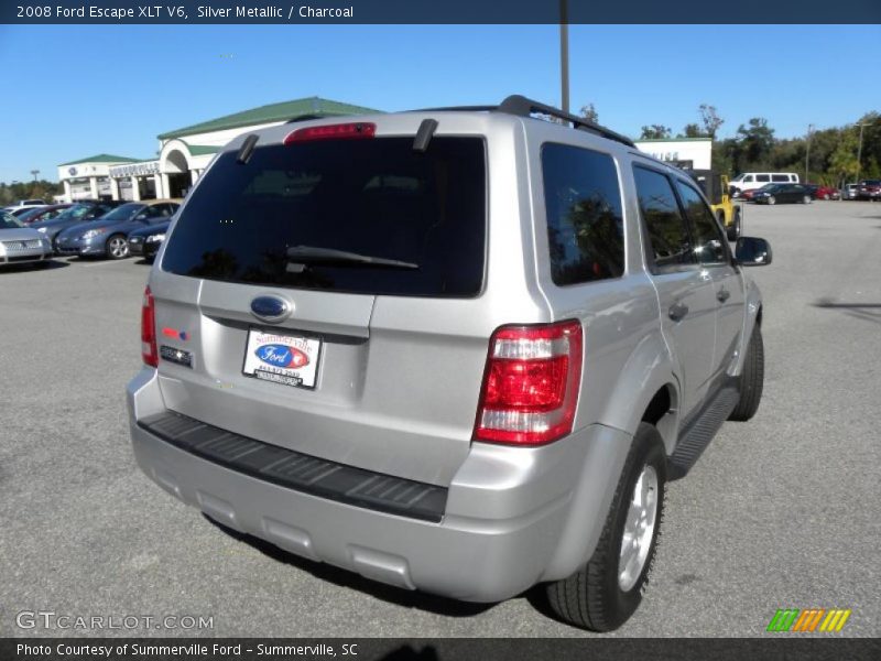 Silver Metallic / Charcoal 2008 Ford Escape XLT V6