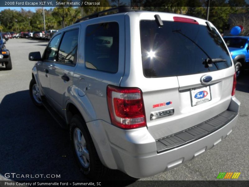 Silver Metallic / Charcoal 2008 Ford Escape XLT V6