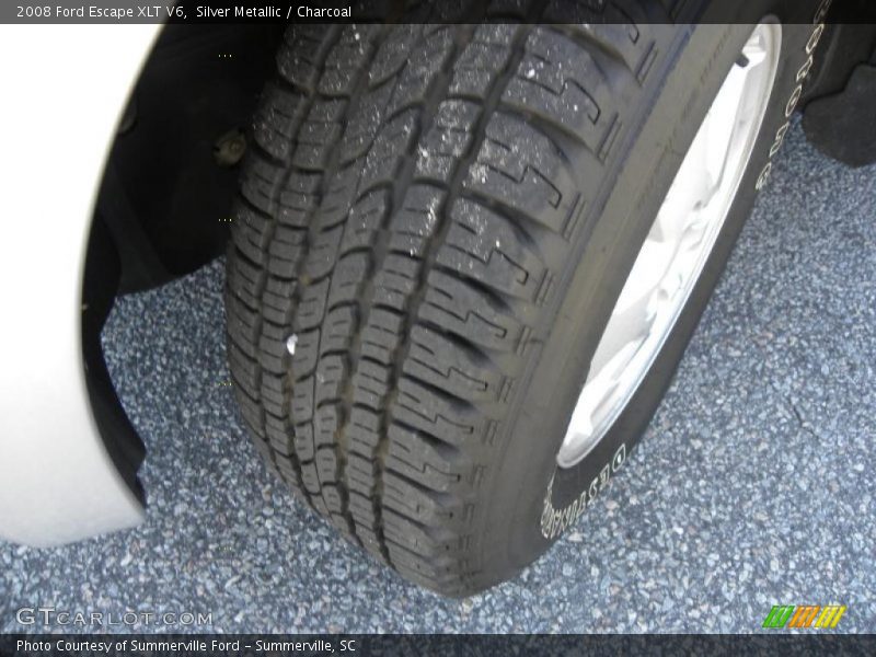 Silver Metallic / Charcoal 2008 Ford Escape XLT V6