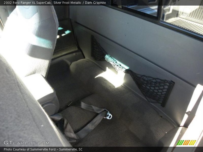 Silver Frost Metallic / Dark Graphite 2002 Ford Ranger XL SuperCab