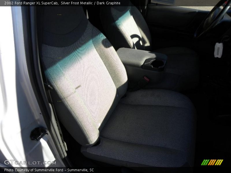 Silver Frost Metallic / Dark Graphite 2002 Ford Ranger XL SuperCab